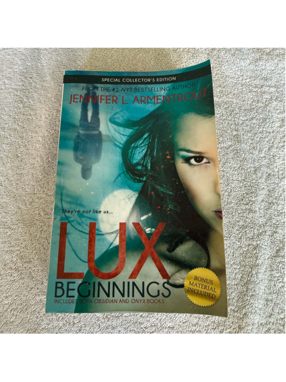 Entangled Teen Lux Beginnings Book Blue Red